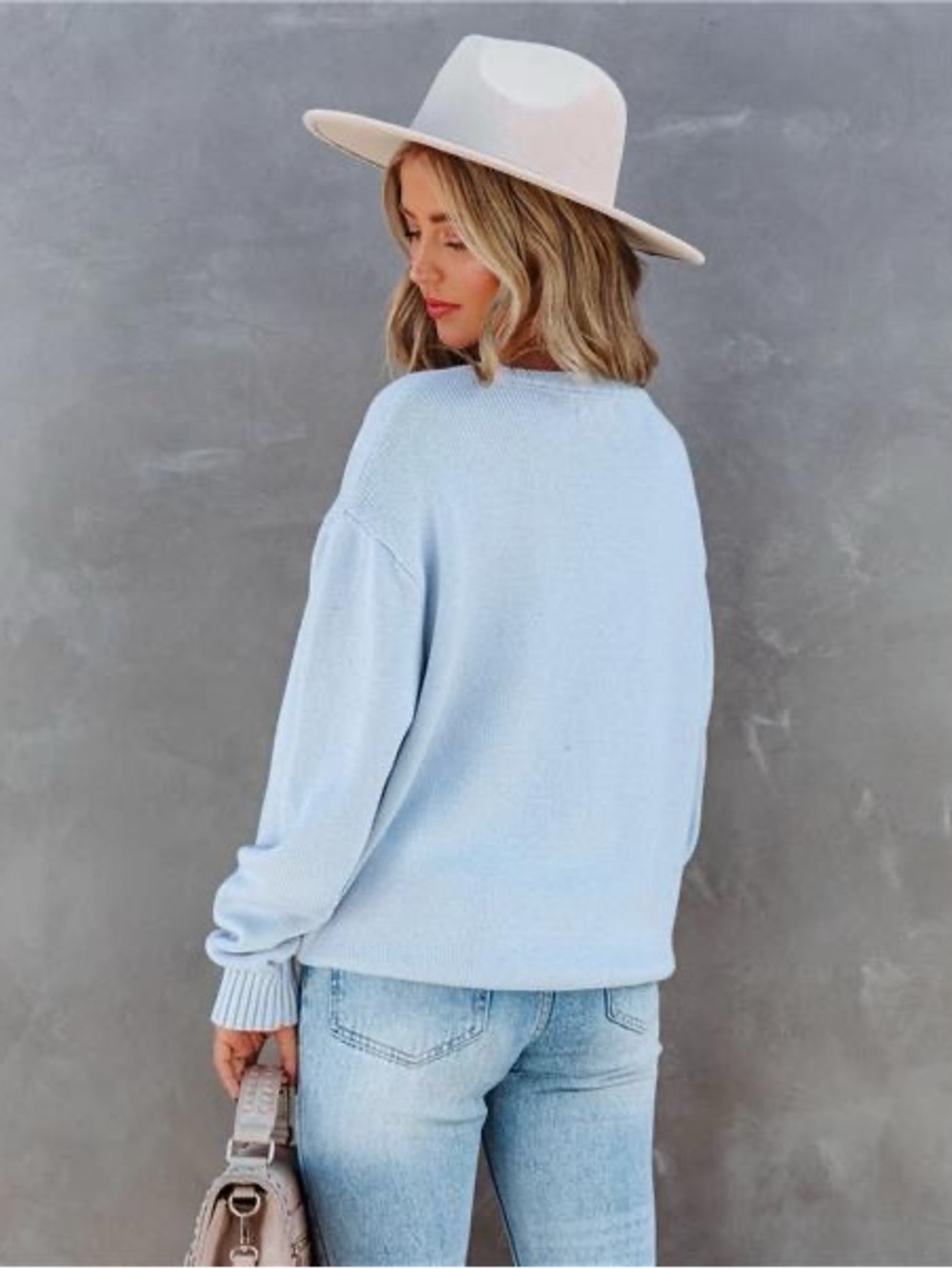 VICI Acacia Cotton Crew Neck Sweater - Picture 3 of 9